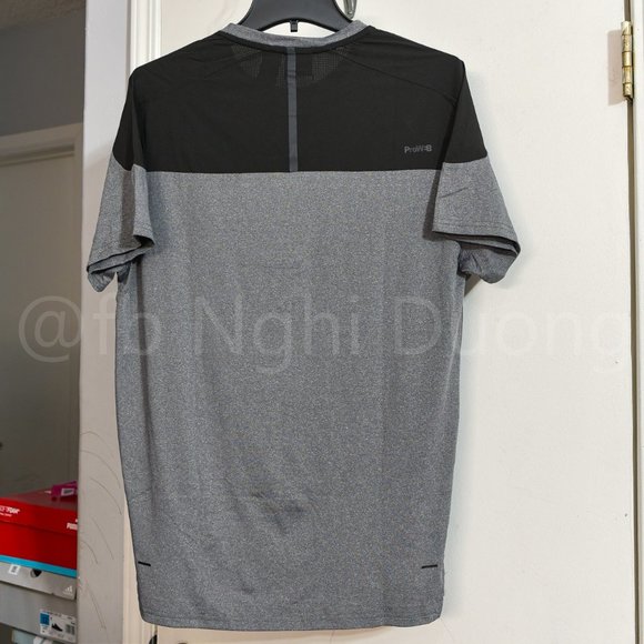 Spyder Men's Active short Sleeve Tee T-Shirt ProWeb GRAY - Picture 4 of 8